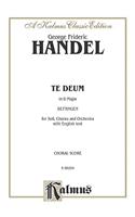 Dettingen Te Deum D Major