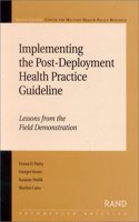 Implementing the Post-deployment Health Practice Guideline