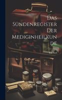 Sündenregister der Medicinheilkunde