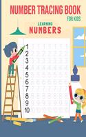 Number Tracing Book For Kids