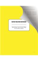 Guitar Tablature Notebook