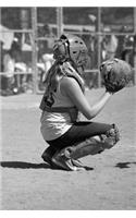 Catcher: Girl's Softball Journal: 150 Page Lined Notebook/Diary