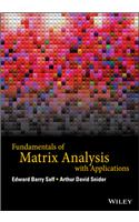 Fundamentals of Matrix Analysis with Applications