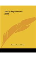 Apiary Experiments (1900)