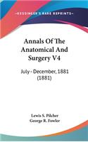 Annals of the Anatomical and Surgery V4