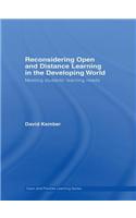 Reconsidering Open and Distance Learning in the Developing World: Meeting Students' Learning Needs(Open and Flexible Learning Series)