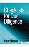 Checklists for Due Diligence