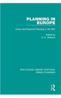 Planning in Europe