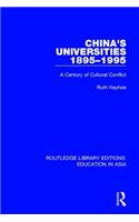 China's Universities, 1895-1995