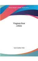 Virginia First (1921)
