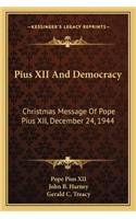 Pius XII and Democracy