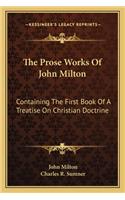 Prose Works of John Milton