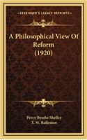 A Philosophical View of Reform (1920)