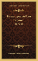 Farmacopea Ad Uso Depoveri (1794)