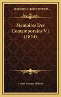 Memoires Des Contemporains V1 (1824)