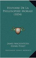 Histoire de La Philosophie Morale (1834)