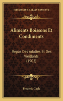 Aliments Boissons Et Condiments