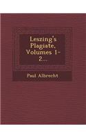 Leszing's Plagiate, Volumes 1-2...