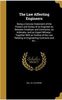The Law Affecting Engineers