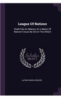 League Of Nations
