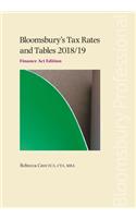 Bloomsbury's Tax Rates and Tables 2018/19: Finance Act Edition