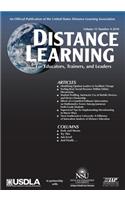 Distance Learning Vol 15 Issue 4