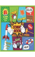 Blank Comic Book For Kids