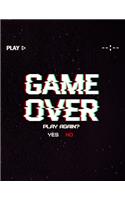 Game Over Play Again Yes No