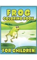 Frog Coloring Book for Children