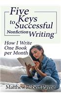 Five Keys to Successful Nonfiction Writing