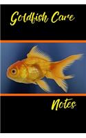 Goldfish Care Notes