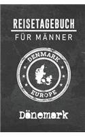 Reisetagebuch für Männer Da&#776;nemark: 6x9 Reise Journal I Notizbuch mit Checklisten zum Ausfüllen I Perfektes Geschenk für den Trip nach Da&#776;nemark für jeden Reisenden