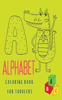 Alphabet Coloring Book for Toddlers