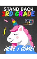 Watch Out 3rd Grade: K - 3 Primary Composition 7.44 X 9.69 Notebook Handwriting Ruled Practice Paper: Kindergarten to Early Childhood Exercise Book - Half Blank Half Lin
