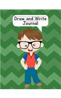 Draw and Write Journal: Composition NoteBook for Kids - Paper With Primary Lines and Half Blank Space for Drawing Pictures - 140 Pages - Boy Design #6