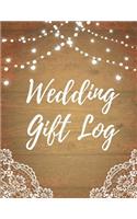 Wedding Gift Log