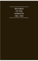 Records of the Emirates 1961-1965 5 Volume Hardback Set