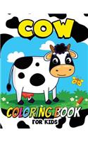 Cow Coloring Book for Kids