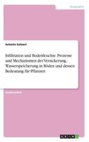 Infiltration und Bodenfeuchte. Prozesse und Mechanismen der Versickerung. Wasserspeicherung in Böden und dessen Bedeutung für Pflanzen