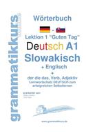 Wörterbuch Deutsch - Slowakisch - Englisch Niveau A1