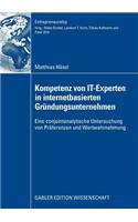 Kompetenz Von It-Experten in Internetbasierten Gründungsunternehmen