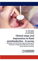 Clinical Steps and Impressions in Fixed Prosthodontics - A Survey