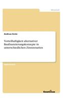 Vorteilhaftigkeit alternativer Baufinanzierungskonzepte in unterschiedlichen Zinsszenarien