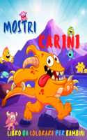 Mostri Carini Libro Da Colorare Per Bambini