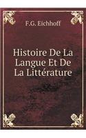 Histoire De La Langue Et De La Littérature
