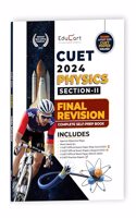 Educart Physics Section-2 NTA CUET UG Entrance Exam Book 2024 Final Revision (100% based on 2023 official CUET Online Paper)