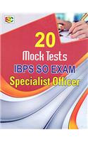 20 MOCK TESTS IBPS SO EXAM SPECIALIST OFFICER
