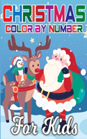 Christmas Color By Number For Kids