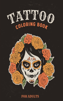 Tattoo Coloring Book For Adults