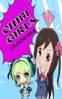 Chibi Girls Coloring Book